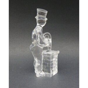 Orrefors Sweden Glass Crystal Chimney Sweep Figurine